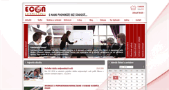 Desktop Screenshot of econconsulting.sk