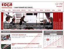 Tablet Screenshot of econconsulting.sk